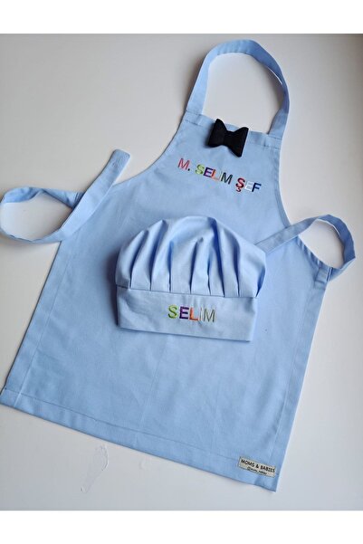 moms and babies Çocuk Mutfak Ve Etkinlik Önlüğü Su Tutmaz Kumaş