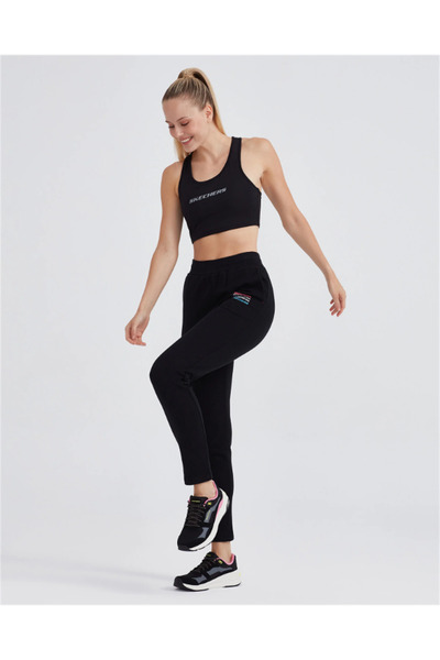 SKECHERS Kadın Eşofman Alt Siyah
