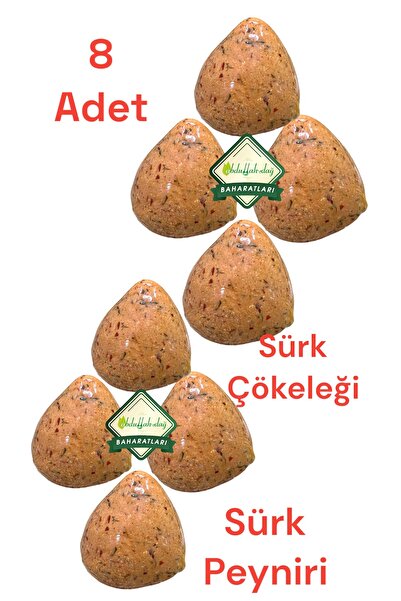 ABDULLAH DAĞ Hatay Yöresel Kuru Doğal Baharatlı Sürk Çökeleği Sürk Peyniri 8 Adet