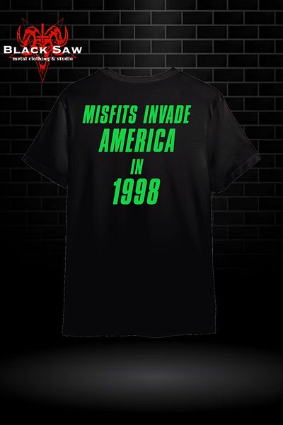 Valens Μπλουζάκι Misfits Horror Punk Heavy Metal