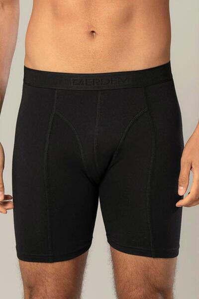 Erdem Men's Cotton Elastane Long Boxers 1416 - 3 Pieces