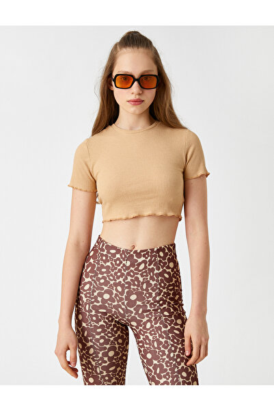 Koton Crop T-Shirt κοντομάνικο