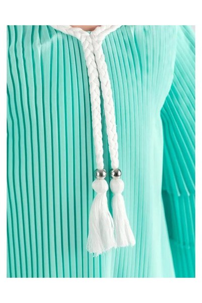 Aymini kids Girl's Crepe Pleat Dress