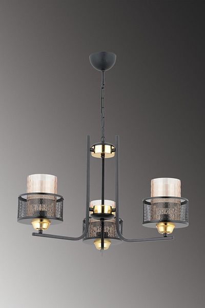 ESSLİGHT Destan 3-Piece Pendant Lamp Chandelier Living Room Bedroom Kitchen Young Room Office
