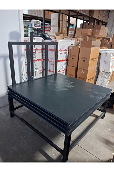 Demirtaş Tartı 120x120 cm 3 Ton Sehpalı Siperli Printerlı Baskül Kantar Teraz...