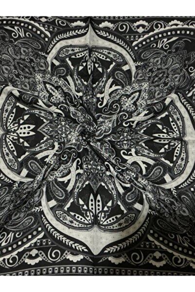 MİSS İPEK منقوشة ملونة غير قابلة للانزلاق وشاح ناعم الحجاب حزمة المهر