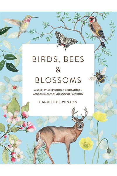 Ilex Press Birds Bees Blossoms - Step-By-Step Heart Bulkness