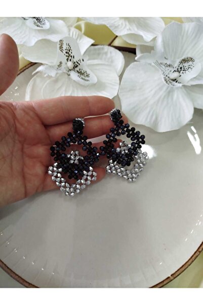 İPAR AKSESUAR Crystal Handmade Design Earring