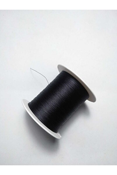 Eskişehir hobi sanat 0,2 mm 400 μέτρα κορδόνι χάντρες προσευχής μαύρο χρώμα (πιο λεπτό κορδόνι χάντρες προσευχής)