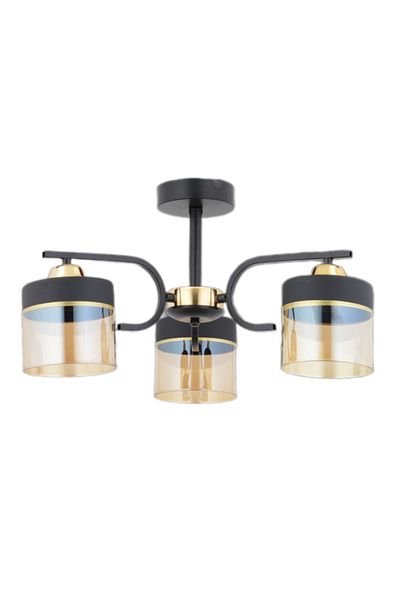ESSLİGHT Fırat 3-Piece Plafonier Chandelier Living Room Kitchen Bedroom Young Room Office