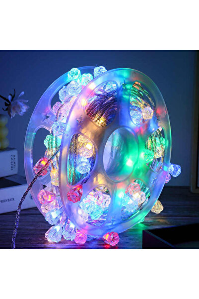 Genel Markalar 10 METRE VIP DELUXE KRİSTAL LED LAMBALI RENKLİ LED IŞIK ULTRA ...