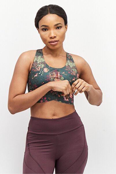 Puma حمالة صدر رياضية مبطنة للنساء من ليبرتي x Forever Lux، متعددة الألوان