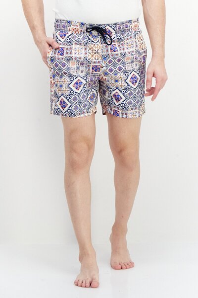 Ike Behar شورت سباحة رجالي بطباعة كاملة، متعدد الألوان