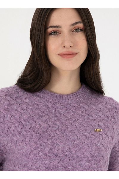 U.S. Polo Assn. Pulover de damă supradimensionat de culoare biciclete - ZENLE DMLS
