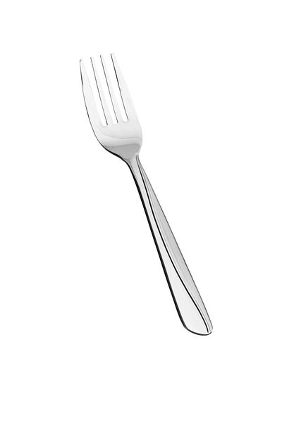HIC 6-Piece Stainless Steel Dessert Fork Set