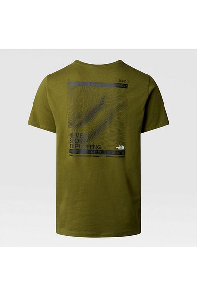 THE NORTH FACE Foundation Men's Green T-Shirt Nf0A8830Pıb1