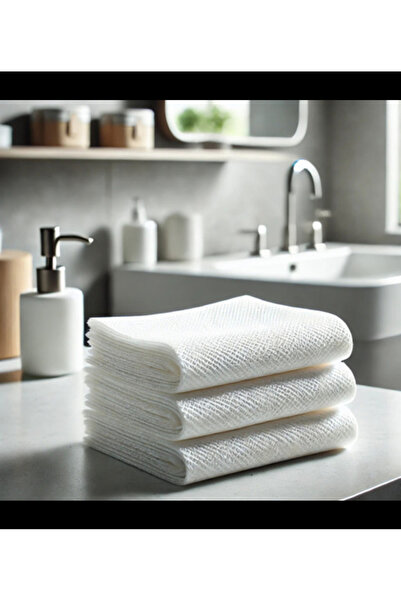 ağol tekstil منشفة حمام/مساج/جسم للاستعمال مرة واحدة – 80×140 سم (10 قطع)