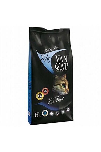 Vancat BALIKLI KEDI MAMASI 15 KG