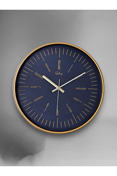 Galaxy 218-a-10 series vintage metal appearance silent flow modern wall clock...