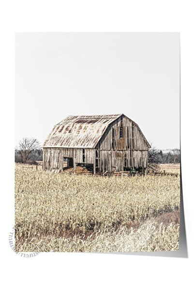 Postifull Рустик плакат без рамка, скандинавска кафява картина, NO:275 Снимка...