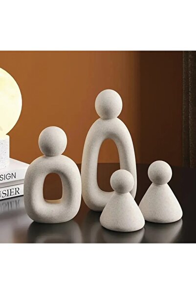 Genel Markalar 4lü Soyut Aile Figürü, Dörtlü Aile Figürü