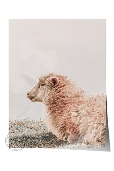 Postifull Rustični poster bez okvira, nordijska bela slika, NO:343 fotografij...