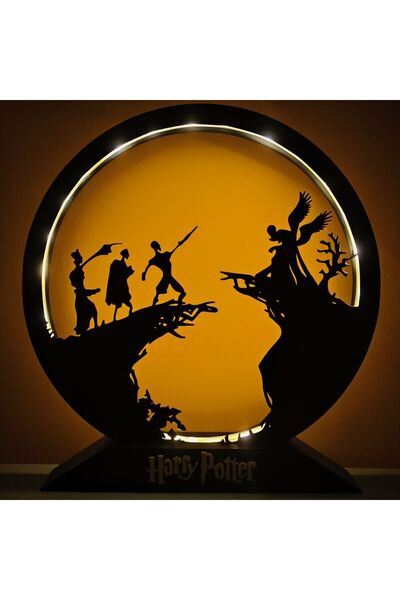 Hobbit Kovuğu HP Ölüm Yadigarları Gece Lambası