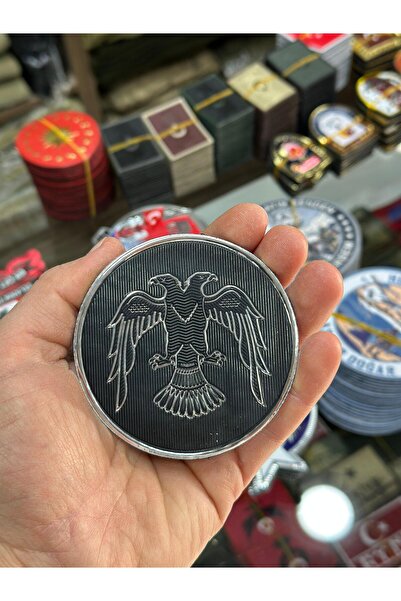 KOMANDO PAZARI ÇİFT BAŞLI KARTAL İŞLEMELİ PATCH 3 BOYUTLU LAZER KESİM ARKASI ...