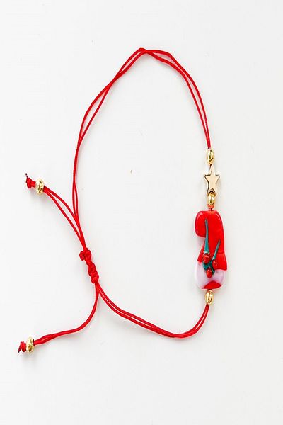 Pretty Murano Christmas Figured Bracelet