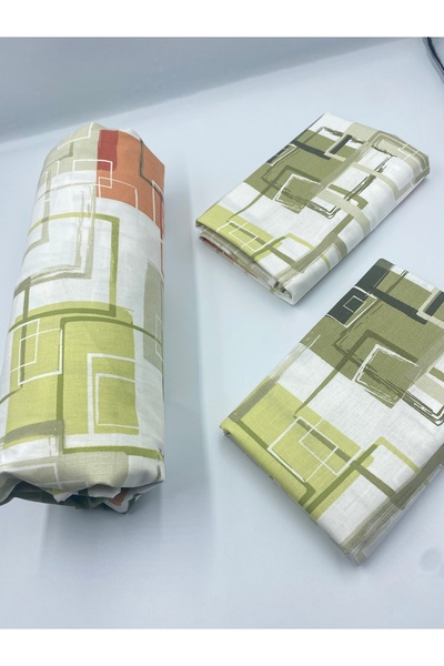 pınarhome collectıon ملاءة مطاطية من القماش القطني 100% + غطاء وسادة عمق الزاوية 28-30 سم من القماش الناعم للموسم الجديد