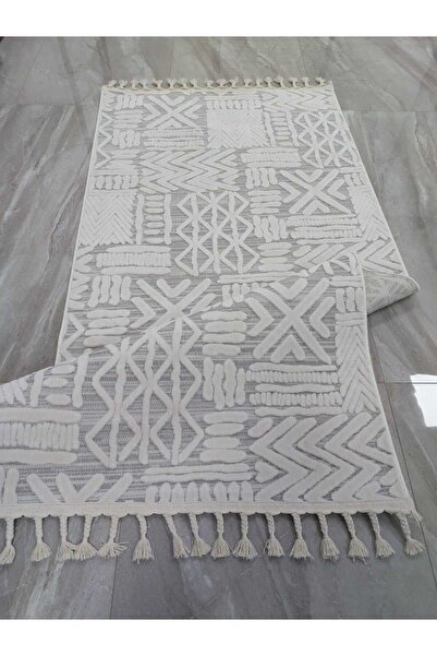 NOVA HALI İskandinav Modern Salon Halısı Antialerjik Koridor Halısı Mutfak Ha...