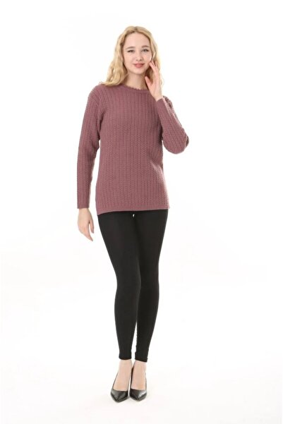 Fresh&Moda Γυναικεία Μαλλιά Πλεκτά Μητέρα Πλεκτά Χειμερινό μάλλινο πουλόβερ