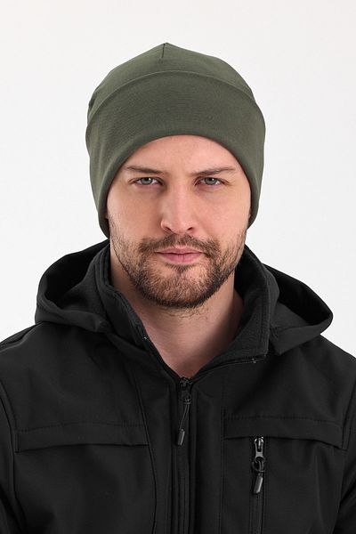 Butikgiz Men's Brown Color Thermal Beanie Hünkar Style 100% Cotton Series - 2 Different Appearances