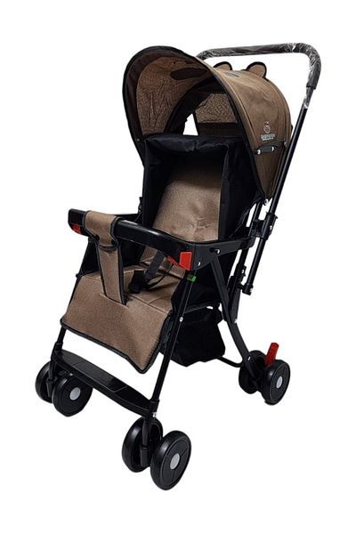 BabyCara Lightweight Stroller with Adjustable Seat and Convenient Storage Basket