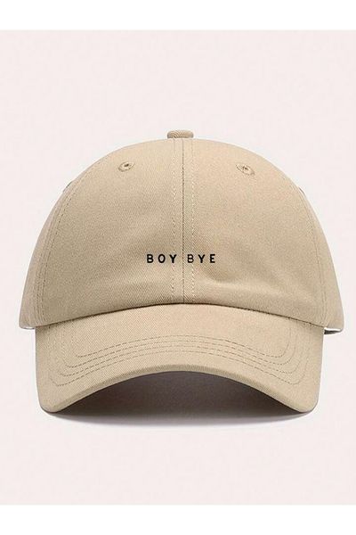 GYES Unisex Boy Bye Printed Sports Cap - Adjustable Velcro Original Cap