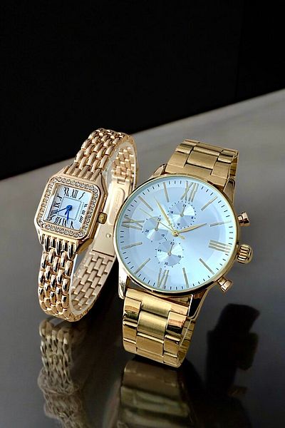Güncel Vitrin Premium Gold Mk&Hms Dear Watch