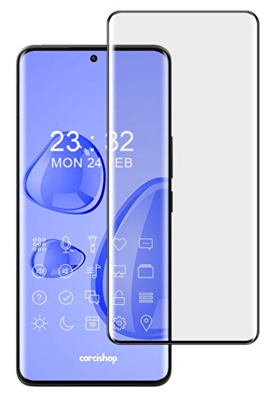 corcishop Xiaomi 13 Ultra 5G Edge Kavisli Tam Kaplayan Ekran Koruyucu Temperl...