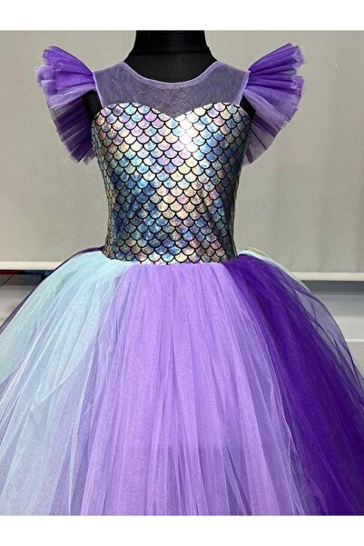 Okay Girl's Mermaid Sinking Evening Dress