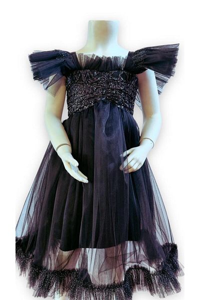 Okay Girl's Long Evening Dress