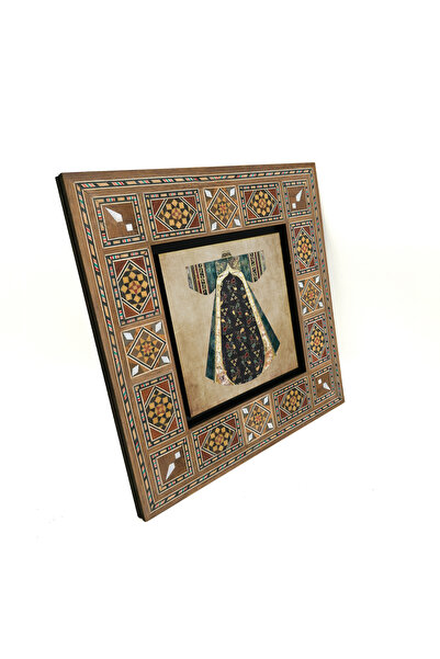 Sadrazam Османски дворец Кафтан Печатна MDF рамка за снимки 20x20 Krt-82