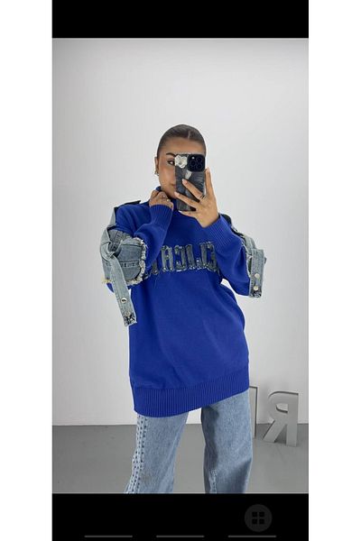 RE DESIGN Knitwear Denim Delicate Design