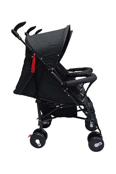 BabyCara Foldable Twins Baby Stroller With Adjustable Seat