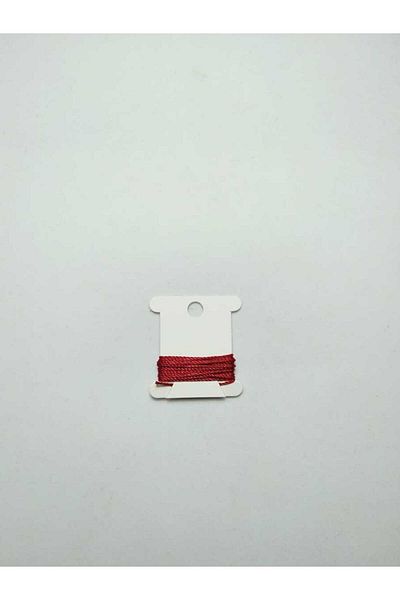 Eskişehir hobi sanat 1 Meter Dark Red 0.8 mm Rosary Rope