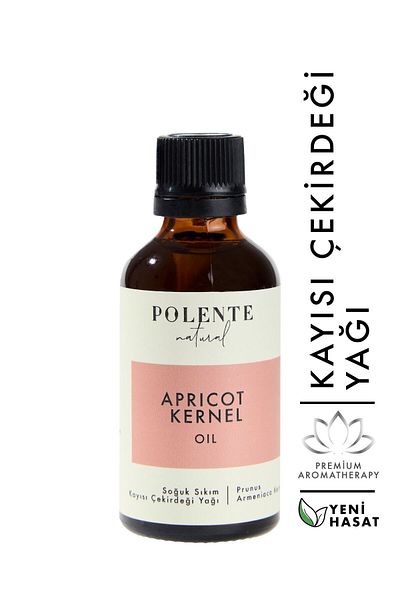 Polente Natural 50 Ml Apricot Kernel Oil for Cold Pressed