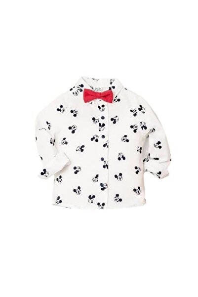 Zekids Boy's Patterned Shirt Bow Tie Suspender Pants Set