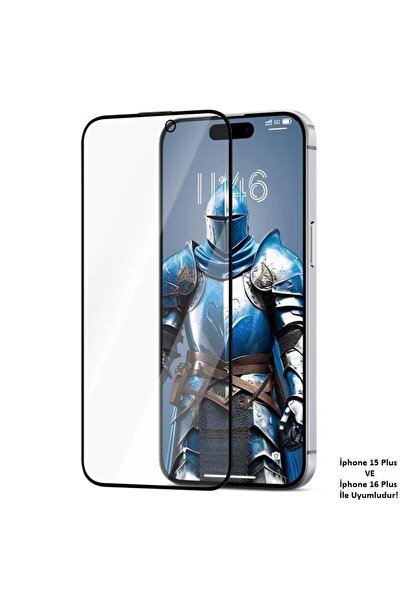 Joyroom Συμβατό με iPhone 15-16 Plus, προστατευτικό οθόνης από γυαλί Real Cor...