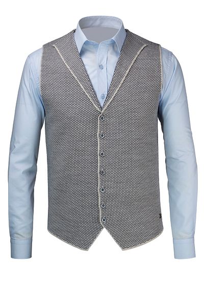 Veli Önkal Buttoned Men's Sports Classic Knitwear Knitted Men's Vest