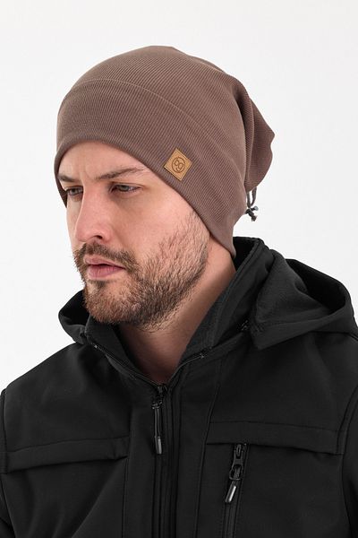 Butikgiz Men's Youth Sports Cap - Khaki Rope Detailed, 100% Cotton, Domestic Production