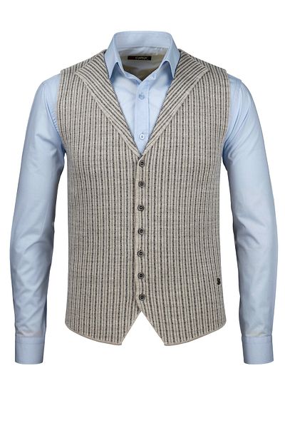 Veli Önkal Buttoned Knitwear Knitted Sports Classic Men's Vest