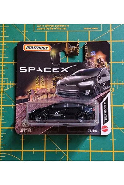 HOT WHEELS Matchbox 2024 Tesla Model X Space X Oyuncak Araba Koleksiyon Modeli